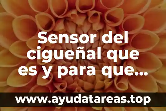 Sensor del cigueñal que es y para que sirve