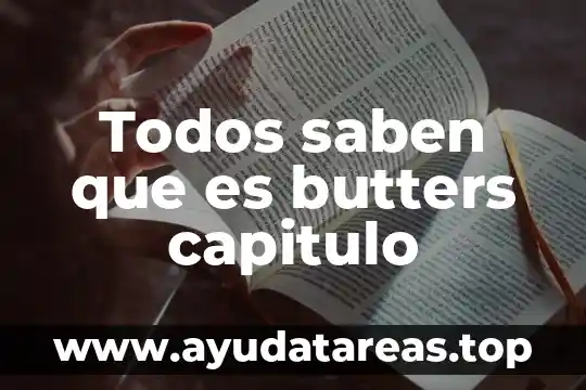 Todos saben que es butters capitulo