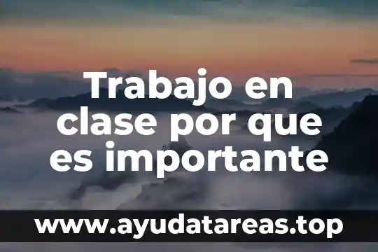 Que es dependenciade clase en programacion 3 Trabajo en clase por que es importante