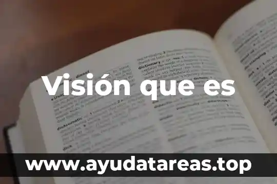 Que es el punto ciego en la vision 3 Visión que es