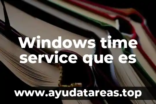 Qué es Common Data Service Android 7 Windows time service que es