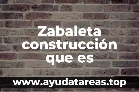 Definición de que es el verdadero amor 3 Zabaleta construcción que es